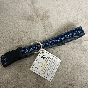 NWT Snowflake Dog collar